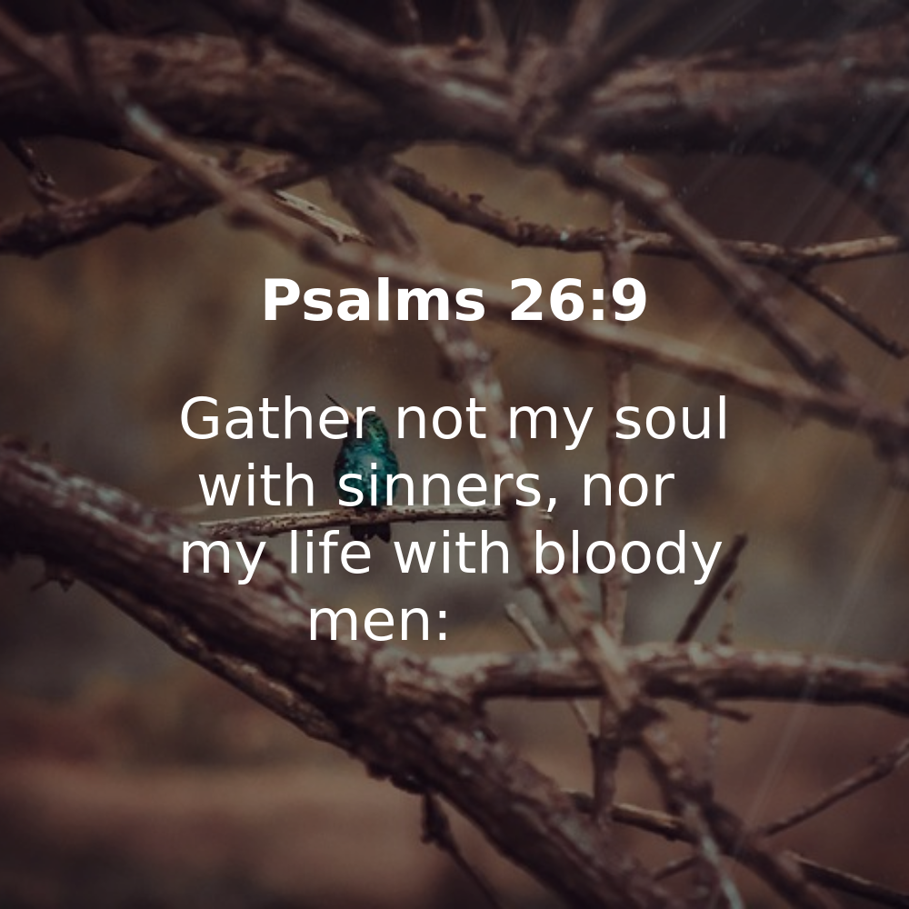 Psalms 26:9 - Bibleverses.net