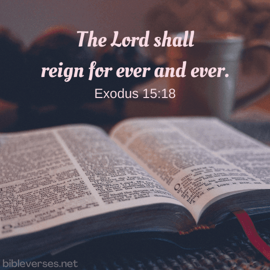 Exodus 15:18 - Bibleverses.net