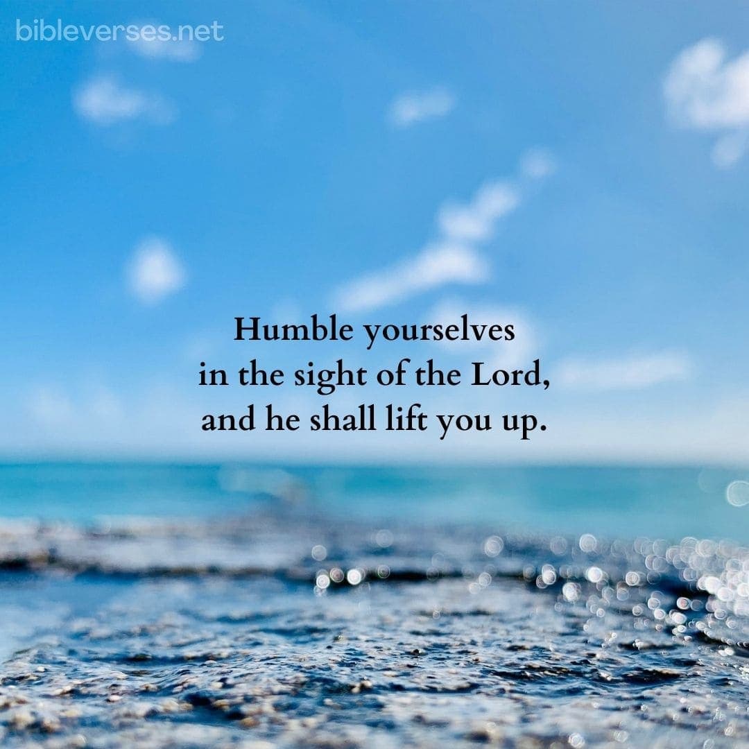 James 4:10 - Bibleverses.net