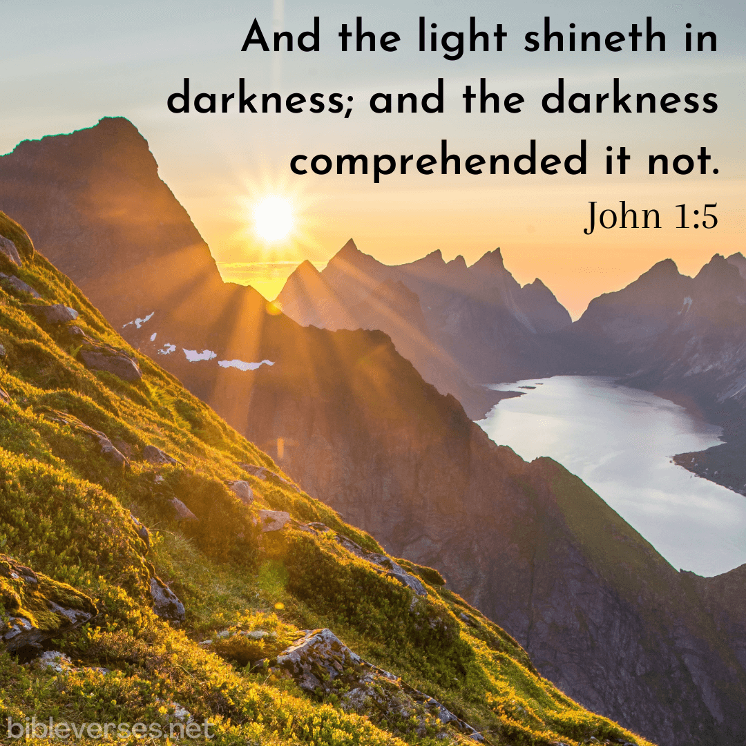 John 1:5 - Bibleverses.net