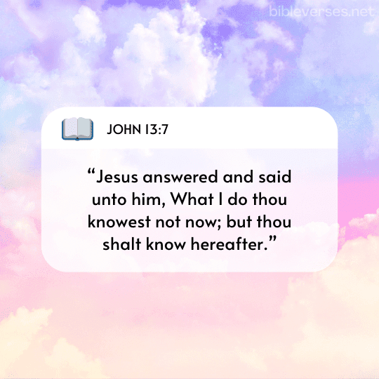 John 13:7 - Bibleverses.net