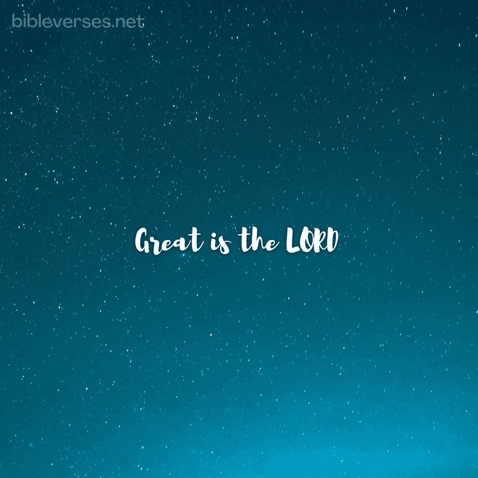 Psalms 145:3 - Bibleverses.net
