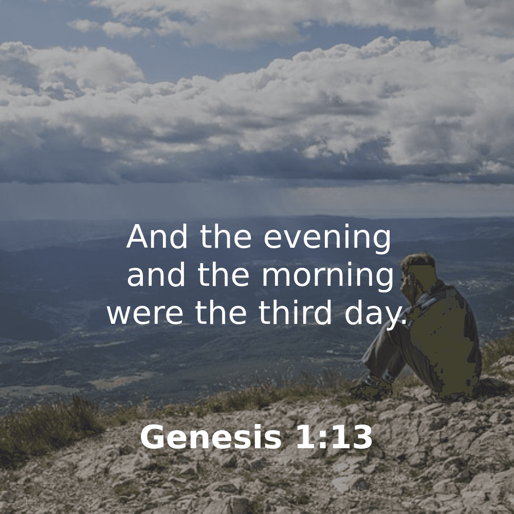 Genesis 1:13 - Bibleverses.net