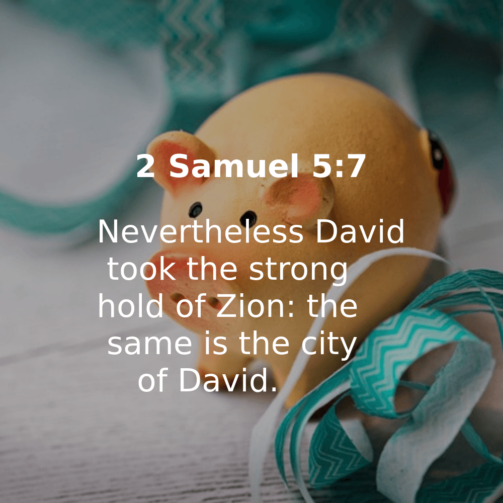 2 Samuel 5:7 - Bibleverses.net