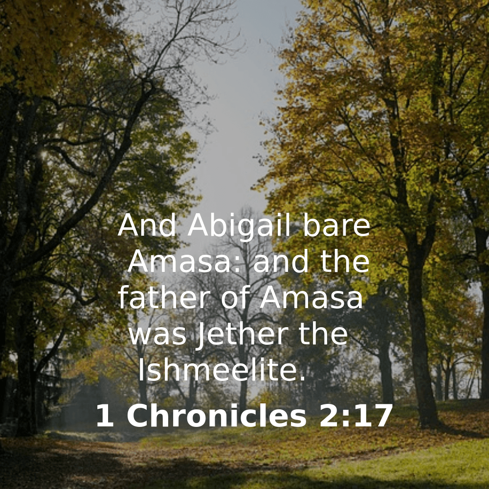 1 Chronicles 2:17 - Bibleverses.net