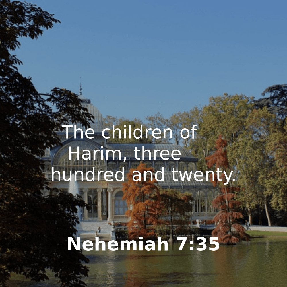 Nehemiah 7:35 - Bibleverses.net