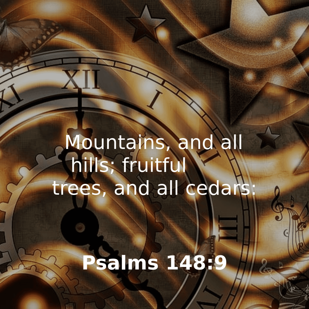 Psalms 148:9 - Bibleverses.net