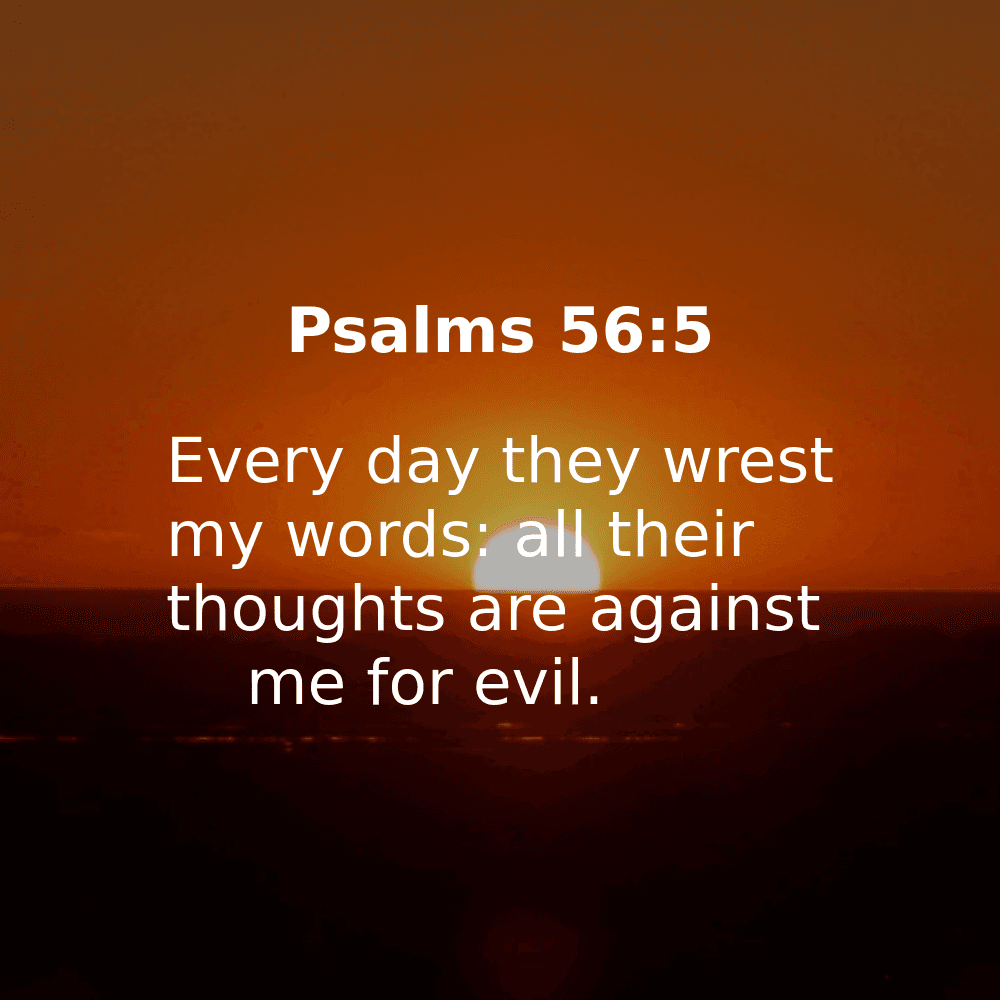 Psalms 56:5 - Bibleverses.net