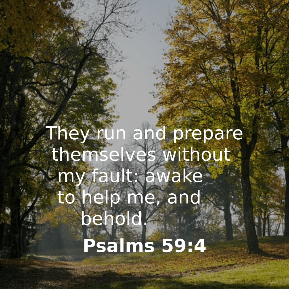 Psalms 59:4 - Bibleverses.net