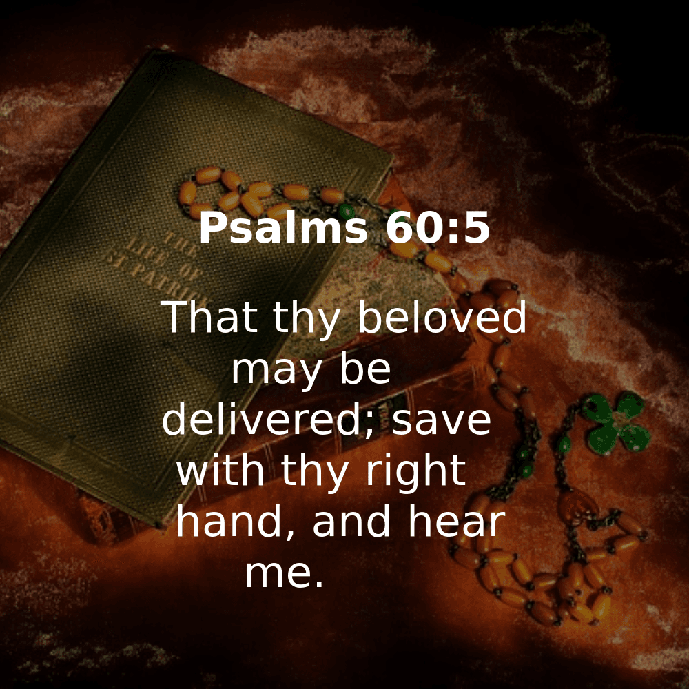 Psalms 60:5 - Bibleverses.net