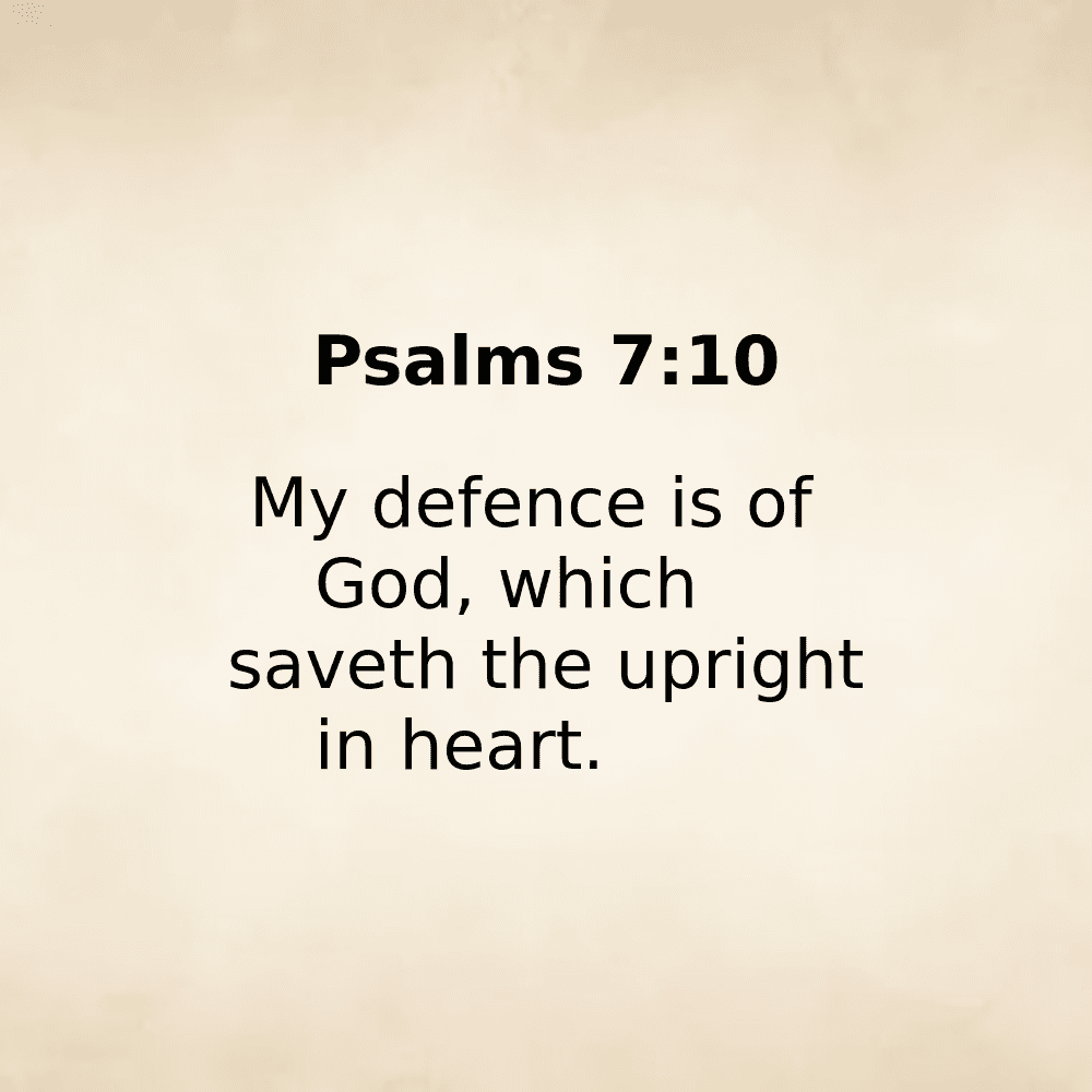 Psalms 7:10 - Bibleverses.net