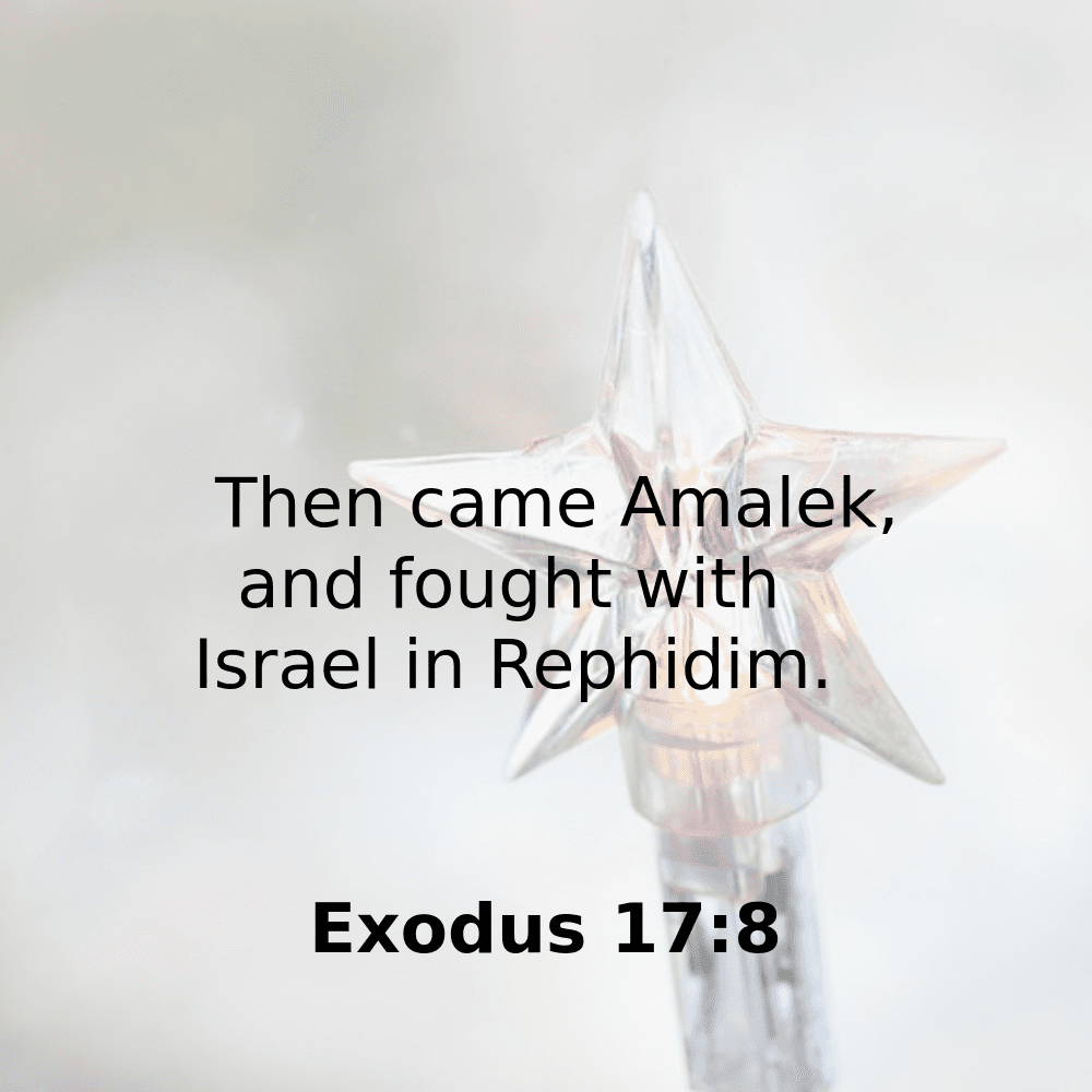 Exodus 17:8 - Bibleverses.net