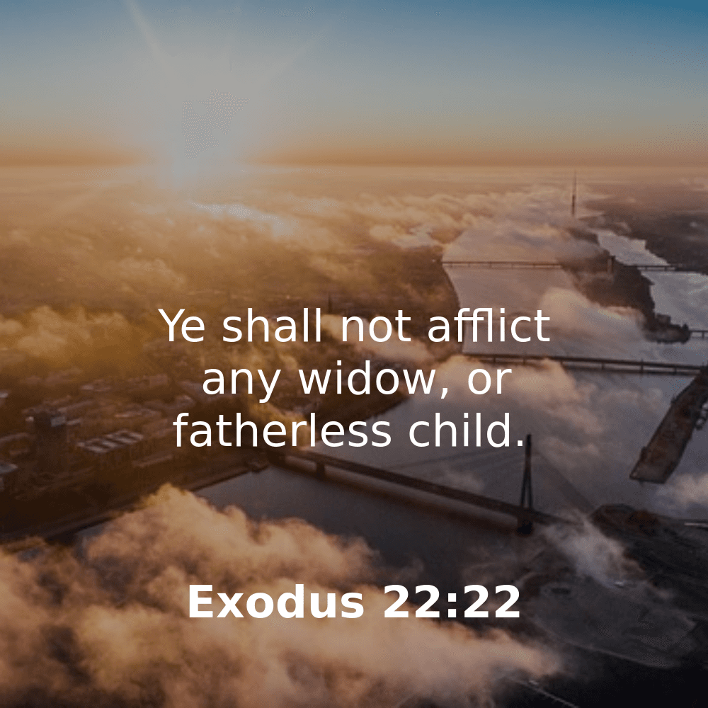 Exodus 22:22 - Bibleverses.net