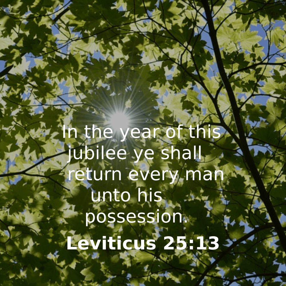 Leviticus 25:13 - Bibleverses.net