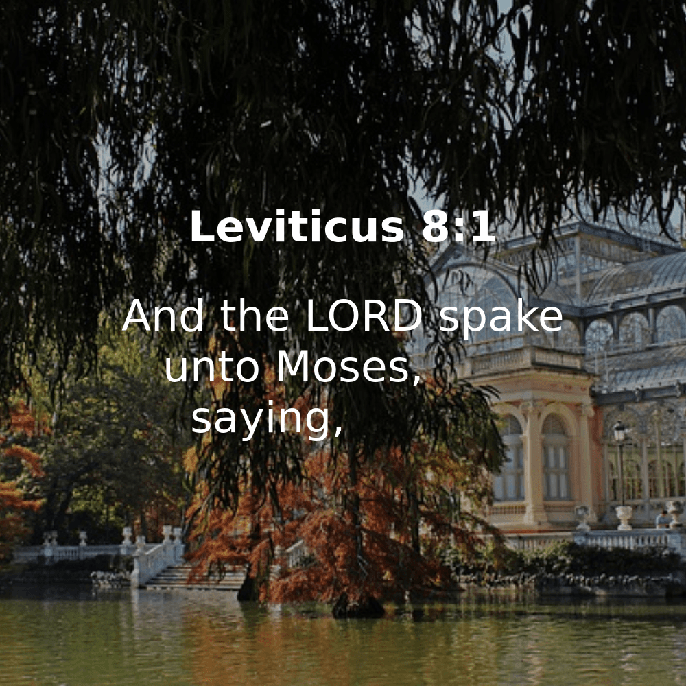 Leviticus 8:1 - Bibleverses.net