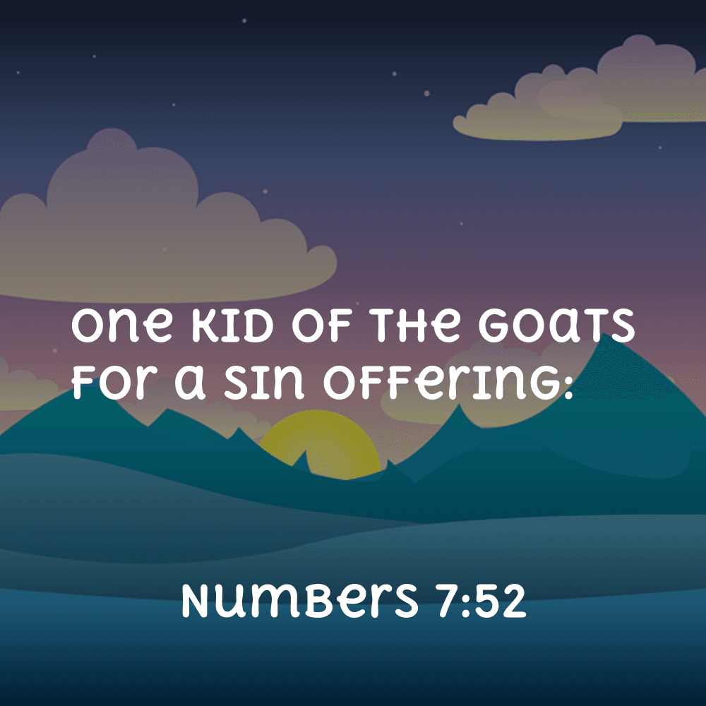 Numbers 7:52 - Bibleverses.net