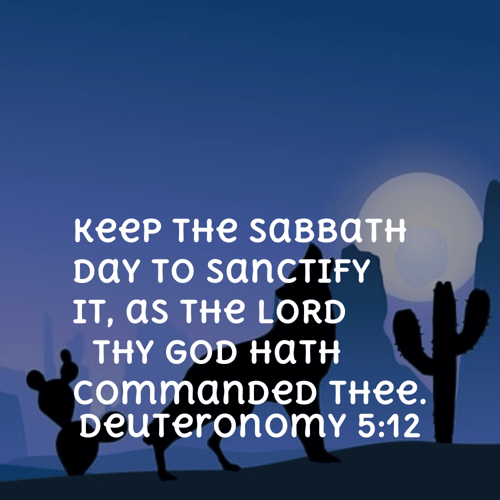 Deuteronomy 5:12 - Bibleverses.net