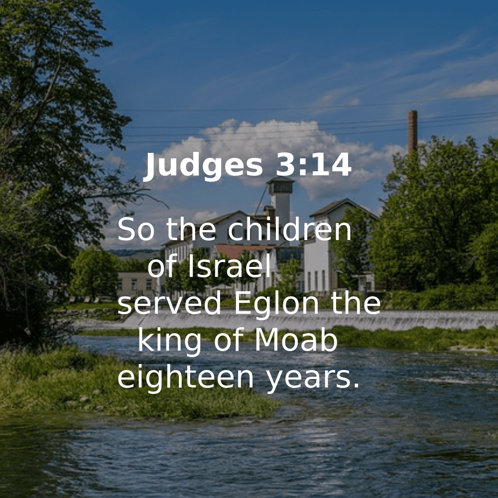 Judges 3:14 - Bibleverses.net