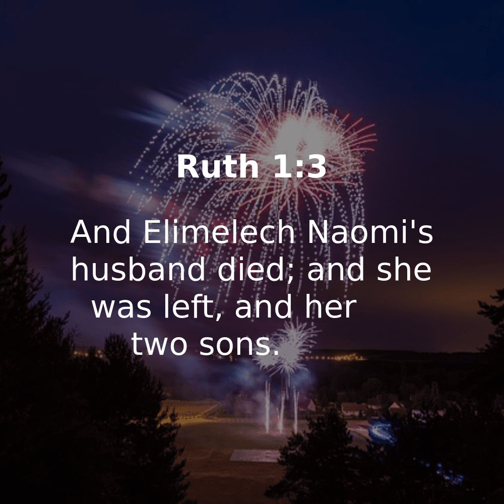 Ruth 1:3 - Bibleverses.net