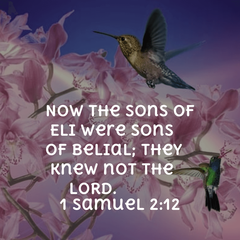 1 Samuel 2:12 - Bibleverses.net