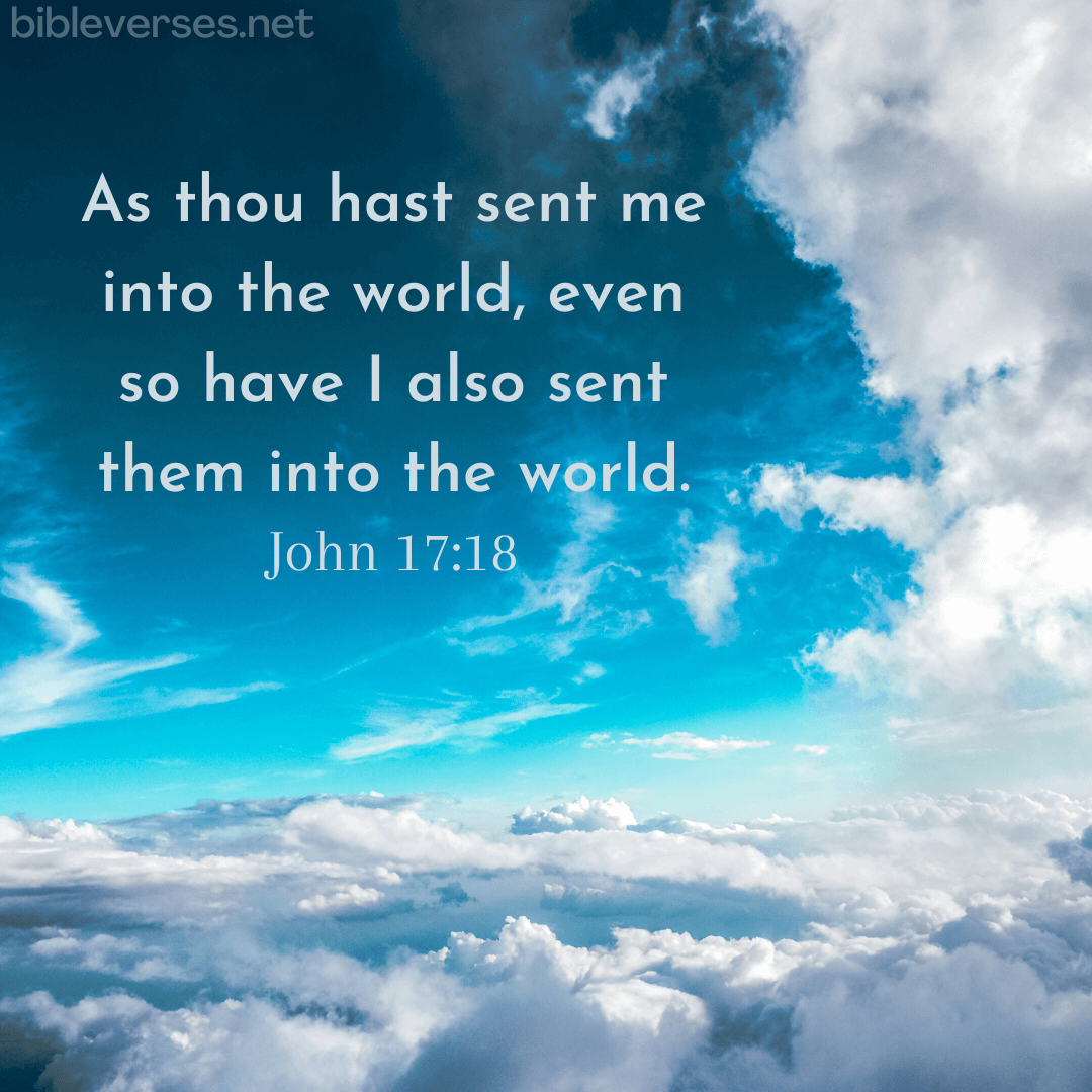 John 17:18 - Bibleverses.net