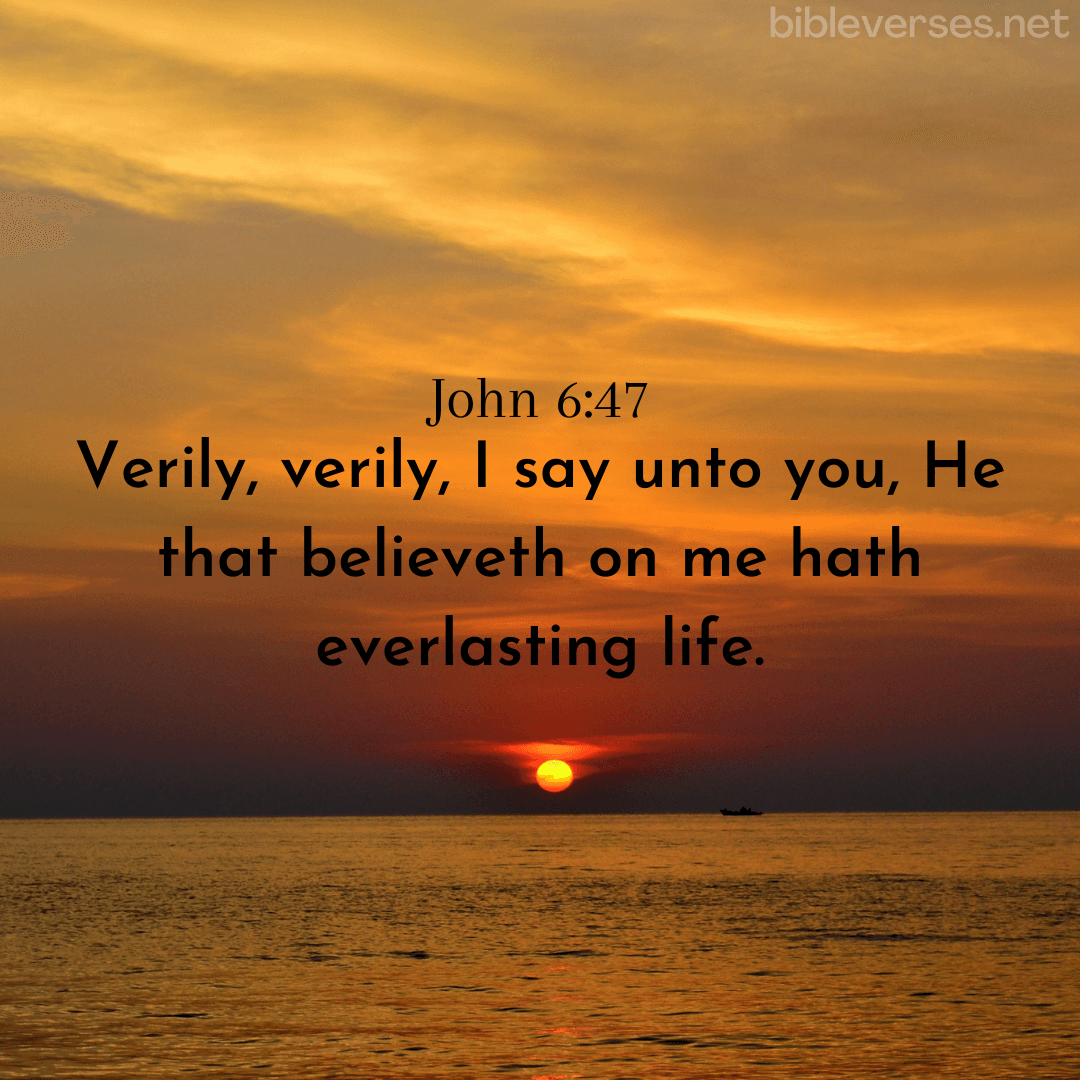 John 6:47 - Bibleverses.net