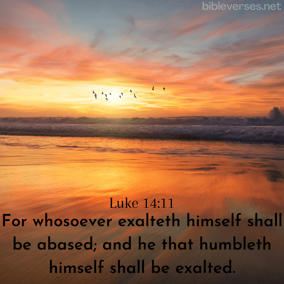 Luke 14:11 - Bibleverses.net