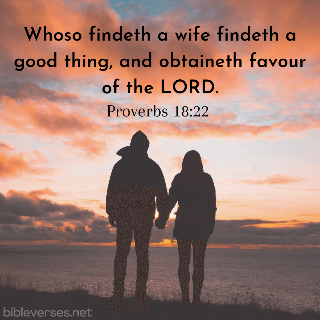 Proverbs 18:22 - Bibleverses.net