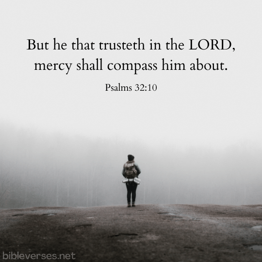 Psalms 32:10 - Bibleverses.net