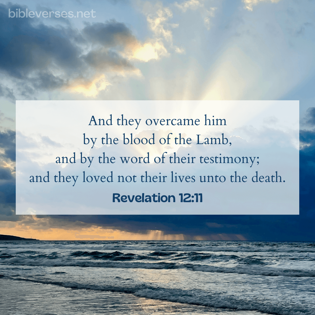 Revelation 12:11 - Bibleverses.net